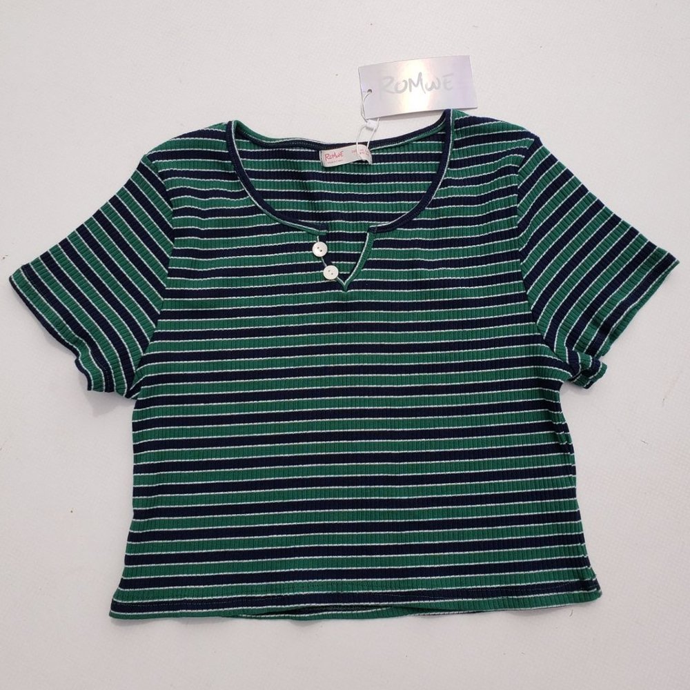 Romwe Crop Top